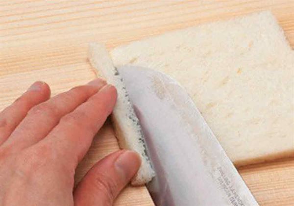 三明治怎么切 熱熱切、來回拉