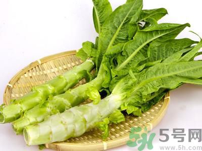 萵筍葉子能生吃嗎？萵筍葉子怎么做？