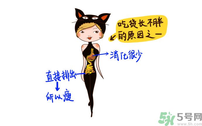 為什么女人長不胖？女人長不胖好嗎？