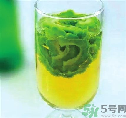 新鮮的苦瓜片能泡水喝嗎？新鮮苦瓜片泡水喝好嗎？