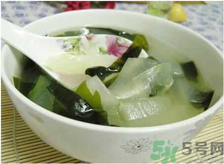 冬瓜和海帶一起吃能降火嗎？冬瓜能和海帶一起吃嗎？