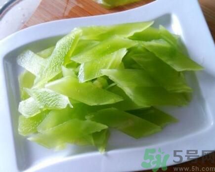 萵筍可以和黃瓜一起炒嗎？萵筍和黃瓜一起吃好嗎？