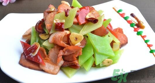 萵筍和臘肉一起炒好嗎？萵筍和臘肉一起吃好嗎？