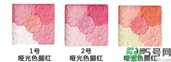 canmake花瓣腮紅色號對比圖？canmake五色花瓣腮紅試色