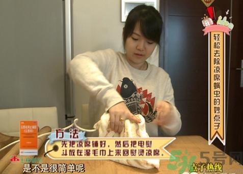 怎么判斷涼席有沒有螨蟲？涼席上的螨蟲怎么去除？