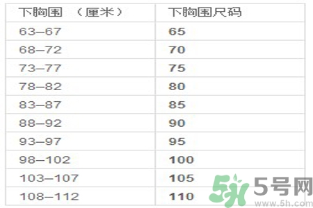 胸罩的大小型號(hào)怎么分？如何測(cè)量自己胸圍的大小？