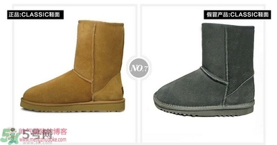 ugg是什么牌子？ugg雪地靴真假辨別圖對(duì)比
