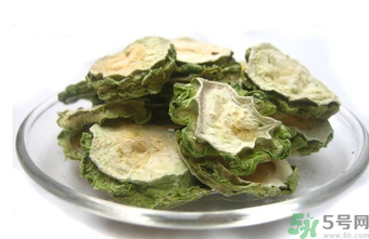 苦瓜干泡水喝可以減肥嗎？苦瓜干泡水功效