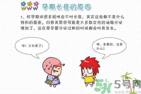 孕婦臉上長痘痘怎么回事？孕婦長痘痘怎么辦？