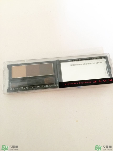 kate三色眉粉怎么用？kate三色眉粉使用方法