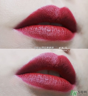 磚紅色是什么顏色？磚紅色口紅試色
