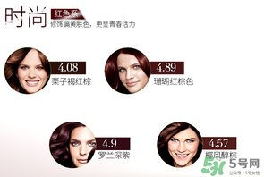 施華蔻染發(fā)劑哪個(gè)顏色好看？施華蔻染發(fā)劑色號(hào)圖