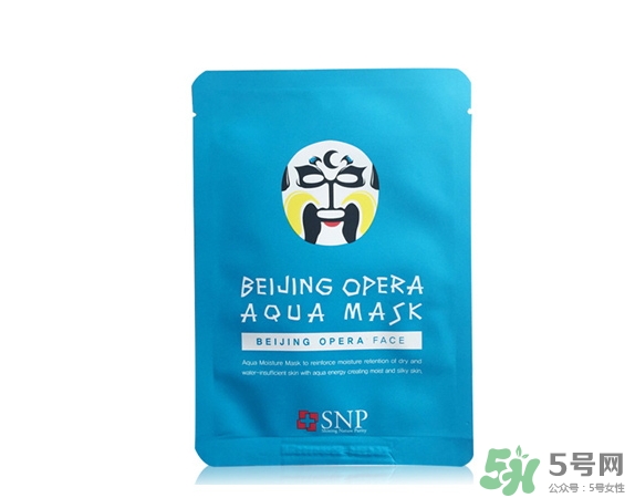 snp京劇臉譜面膜怎么用？snp京劇面膜使用方法