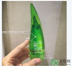 holika蘆薈膠怎么用？holika holika蘆薈膠使用方法