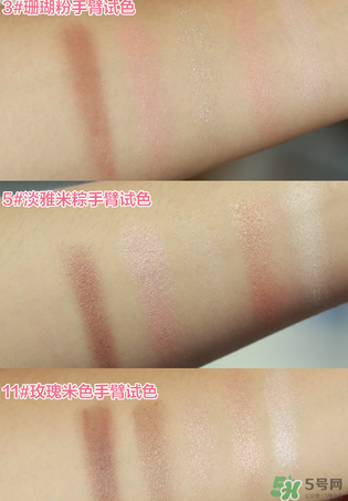 canmake眼影哪個(gè)色好？canmake試色