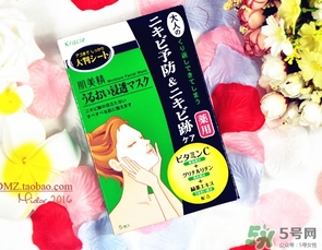 肌美精綠茶面膜怎么用？肌美精綠茶祛痘面膜要洗嗎？