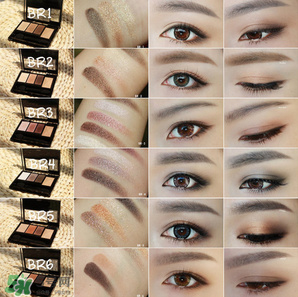 kate眼影哪個色號好？kate眼影br2和br3上妝