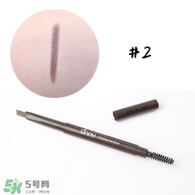 Unny眉筆怎么樣？Unny眉筆試色色號