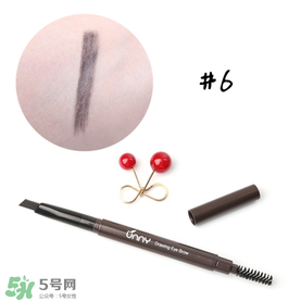 Unny眉筆怎么樣？Unny眉筆試色色號