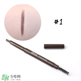 Unny眉筆怎么樣？Unny眉筆試色色號