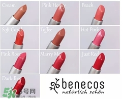 德國benecos口紅孕婦可以用嗎？benecos口紅試色