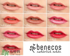 德國benecos口紅孕婦可以用嗎？benecos口紅試色