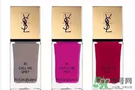 ysl2017限量春季指甲油有幾個顏色？圣羅蘭2017限量指甲油顏色有哪些？