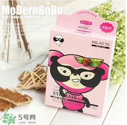 milatte黑熊家族眼膜怎么用？黑熊家族眼膜使用方法