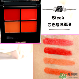 sleek唇釉怎么樣？sleek唇凍怎么樣？