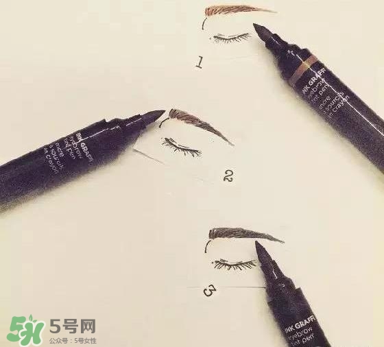 液體眉筆怎么用？液體眉筆使用方法