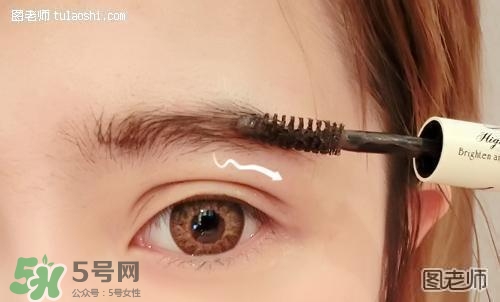 染眉膏怎么用？染眉膏使用方法圖解
