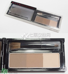 kate三色眉粉怎么用？kate三色眉粉使用方法