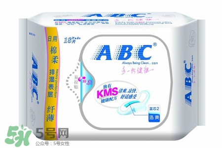 abc衛(wèi)生巾上面的藍(lán)芯有什么作用？abc衛(wèi)生巾上藍(lán)條的作用