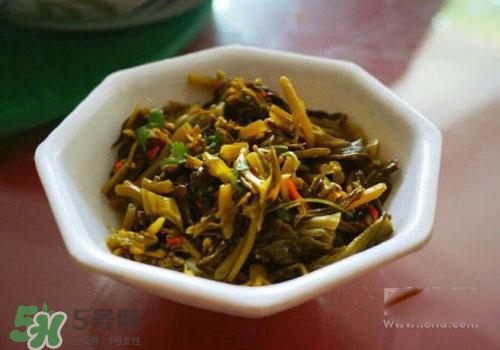 孕婦可以吃腌菜嗎？孕婦吃腌菜對胎兒有影響嗎？