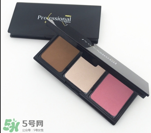 mistine三色修容粉怎么用？mistine三色修容使用方法