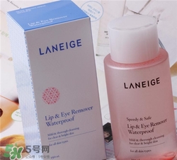 蘭芝眼唇卸妝液怎么用？蘭芝眼唇卸妝液使用方法