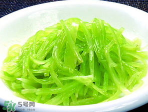 萵筍皮能吃嗎？萵筍皮的做法大全圖解
