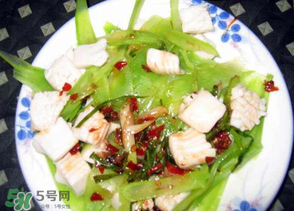 萵筍能和豆腐一起吃嗎？豆腐和萵筍可以一起吃嗎？