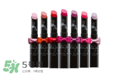 ellegirl愛爾甜心口紅怎么樣？ellegirl口紅色號試色