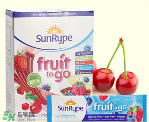 SunRype水果條好不好？SunRype水果條怎么樣？