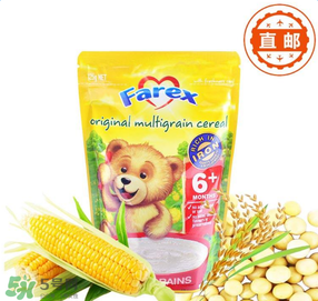 farex米粉分段介紹 farex米粉分幾段？