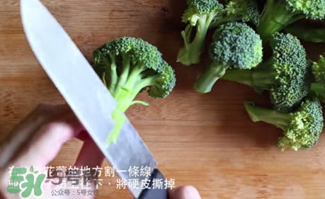 西蘭花怎么切好？西蘭花怎么切好看