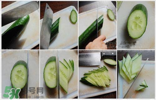 黃瓜怎么切菱形？如何將黃瓜切菱形