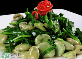 蠶豆和韭菜能一起吃嗎？韭菜炒蠶豆的做法