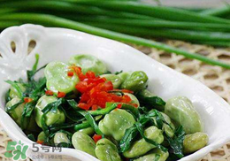 蠶豆和韭菜能一起吃嗎？韭菜炒蠶豆的做法