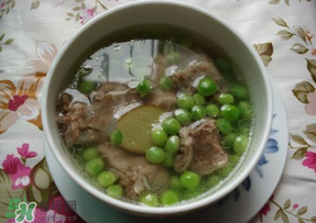 豌豆和排骨能一起燉嗎？豌豆和排骨能一起吃嗎？