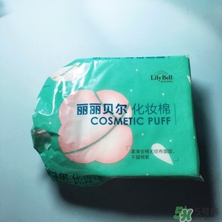 麗麗貝爾化妝棉綠色和白色那個好？麗麗貝爾綠色和白色對比
