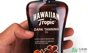 hawaiian tropic夏威夷美黑油黑鬼油怎么用？