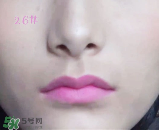 miss rose口紅怎么樣？miss rose口紅色號試色