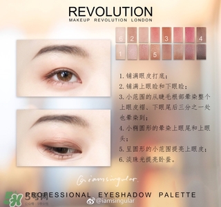 makeup revolution眼影怎么樣？makeup revolution眼影好用嗎？